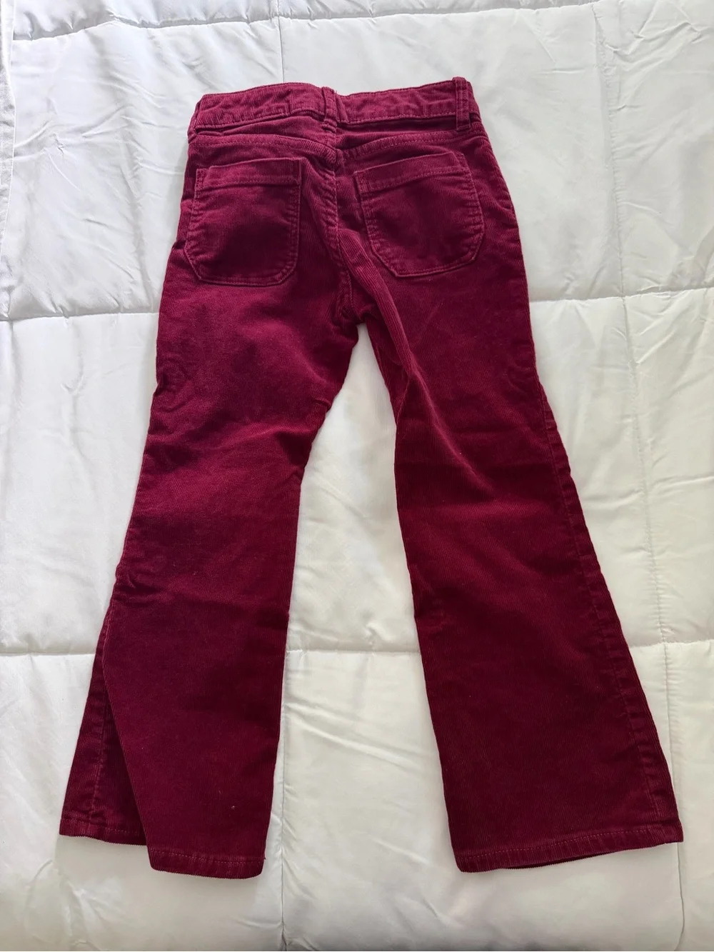 GAP Vintage Burgundy Corduroy Kids Pants | Button